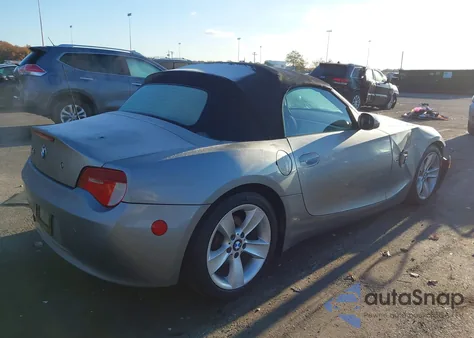 2006 BMW Z4 3.0I из США, поврежденный, VIN 4USBU33576LW66439